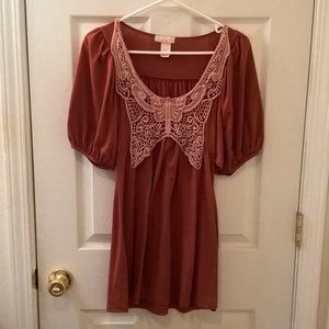 Cloud 9 Empire Waist Tunic Size Small